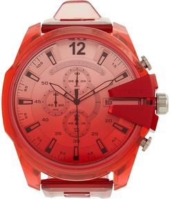 Mega Chief Chronograph Sport Strap Watch (Red-DZ4534) Watches