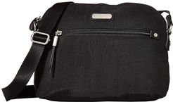New Classic Dome Crossbody (Black) Handbags