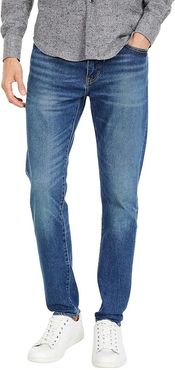 Premium 512 Slim Taper Selvedge Jeans (Folsom Blues) Men's Jeans