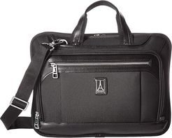 Platinum(r) Elite - Slim Business Brief (Shadow Black) Briefcase Bags