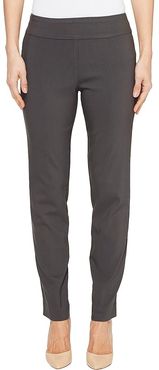 Pull-On Ankle Pants (Grey) Women's Dress Pants