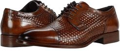 Cormac Woven Cap Toe (Tan) Men's Shoes