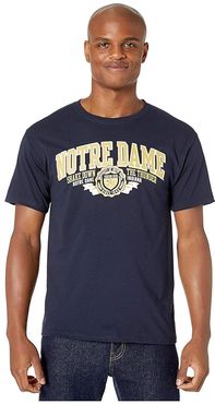 Notre Dame Fighting Irish Jersey Tee (Navy 3) Men's T Shirt