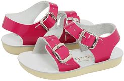 Sun-San - Sea Wees (Infant/Toddler) (Shiny Fuchsia) Girls Shoes