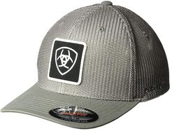 Ariat Patch Logo Flex Fit Cap (Navy/Grey) Caps