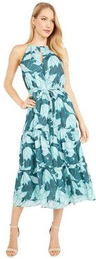 Leonora Dress (Palm Breeze) Women's Clothing