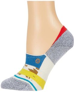 Petal Power No Show (White) Women's Crew Cut Socks Shoes