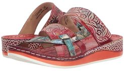 Caiman (Red Multi) Women's Shoes