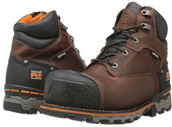 Boondock 6 Comp Toe WP Ins (Brown) Men's Work Boots