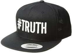 #Truth Snapback Hat (Black/White) Caps