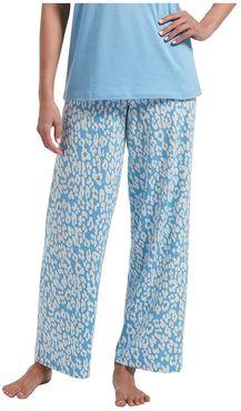 Animal Shadow Long PJ Pants (Bella Blue) Women's Pajama