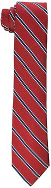 Repp Stripe Tie (Big Kids) (Red) Ties