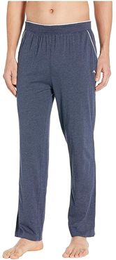 Cotton Modal Heather Lounge Pants (Navy Heather) Men's Pajama