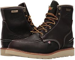 AH-1957 6 Moc Toe Waterproof Soft Toe (Brown) Men's Boots