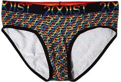 Pride No Show Brief (Cursive Pride) Men's Underwear