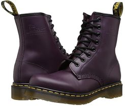 1460 W (Purple Smooth Leather) Women's Lace-up Boots