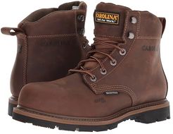 6 Waterproof Work Boot CA9536 (Mohawk RW/Brown Leather Upper) Men's Work Boots