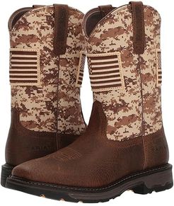 Workhog Patriot (Earth/Sand Camo Print) Cowboy Boots