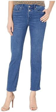 Sheri Ankle Jeans with Mock Fly in Nevin (Nevin) Women's Jeans