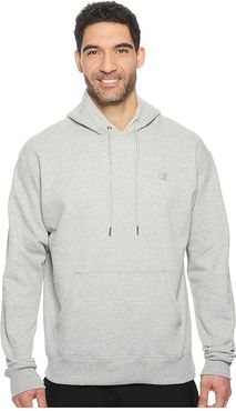 Powerblend Pullover Hoodie (Oxford Gray) Men's Sweatshirt