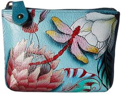 Coin Pouch 1031 (Jardin Bleu) Handbags