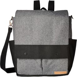 Glazed Color Block Pathway Pack (Graphite/Black) Diaper Bags