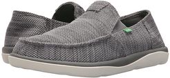 Vagabond Tripper Mesh (Charcoal) Men's Slip on  Shoes