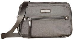 New Classic Time Zone RFID Crossbody Bag (Sterling Shimmer) Cross Body Handbags
