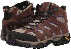 Moab 2 Vent Mid (Bracken/Purple) Women's Shoes