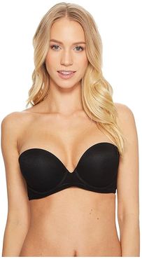 Next To Nothing Plunge Strapless G3150 (Black) Women's Bra