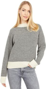 Nordic Wool Sweater (Black/Cream) Women's Sweater