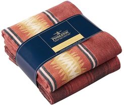 Cotton Throw Gift Pack (Thunder Basket Red) Blankets