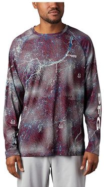 Super Terminal Tackle Long Sleeve Shirt (Carbon Realtree Mako) Men's Long Sleeve Pullover