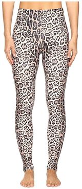 High Rise Leggings (Leopard) Women's Casual Pants