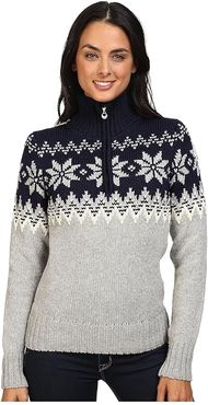 Myking Sweater (Navy/Off-White) Women's Sweater