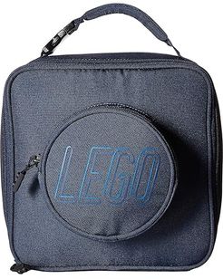 Brick Lunch Bag (Navy Blue) Duffel Bags