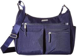 New Classic Heritage Anywhere Large Hobo with RFID Phone Wristlet (Navy) Hobo Handbags