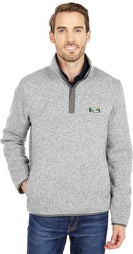 Sweater Fleece Pullover (Grey Heather) Men's Clothing