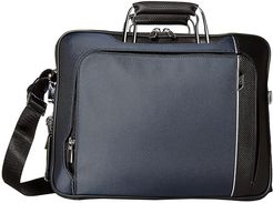 Arrive Hannover Slim Brief (Navy) Briefcase Bags