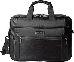 An Easy Decision 5 Double Gusset Top Zip EZ-Scan Portfolio/Computer Case (Black) Computer Bags
