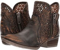 Q5021 (Black/Yellow) Cowboy Boots