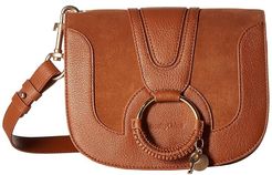 Hana Small Suede Leather Crossbody (Carmelo) Cross Body Handbags