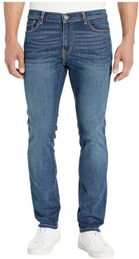 Denim Straight Fit Jeans in Dark Wash (Dark Wash) Men's Jeans