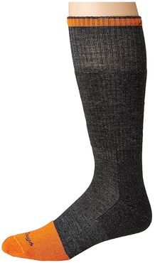 Steely Boot Cush w/ Full Cush Toe Box (Graphite) Men's Knee High Socks Shoes