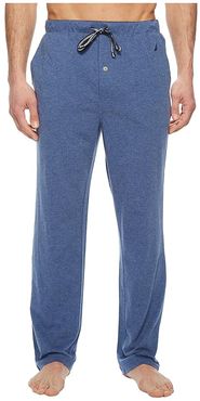 Knit Sleep Pants (Blue Indigo Heather) Men's Pajama