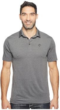 Short Sleeve Polo P9P2099 (Charcoal) Men's Clothing