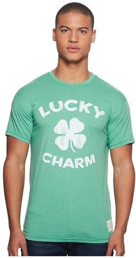 Short Sleeve Heathered Lucky Charm T-Shirt (Heather Sprite) Men's T Shirt