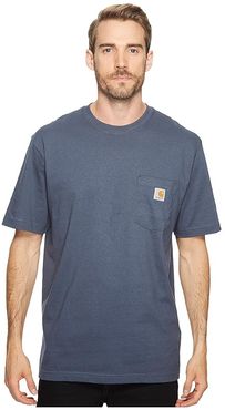 Workwear Pocket S/S Tee K87 (Bluestone) Men's T Shirt