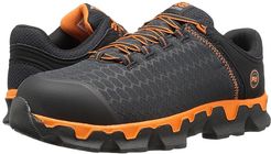 Powertrain Alloy Toe (Black Synthetic/Orange) Men's Work Lace-up Boots