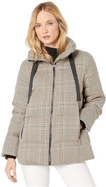 Penelope Heritage Puffer Jacket (Plaid) Women's Coat